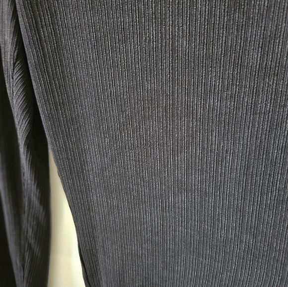 Picadilly fashions Pleated wide leg Black Trousers Pants size PXL - Picture 5 of 8